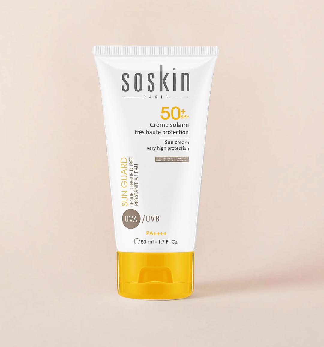 Colorless sunscreen with SPF50 + Floyd